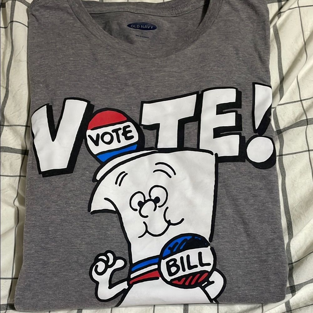 Old Navy Graphic Tee with Vote Design